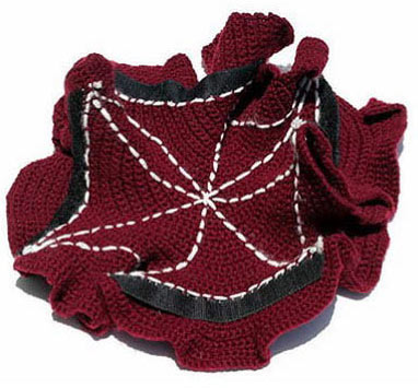 סריגה של שונית אלמוגים